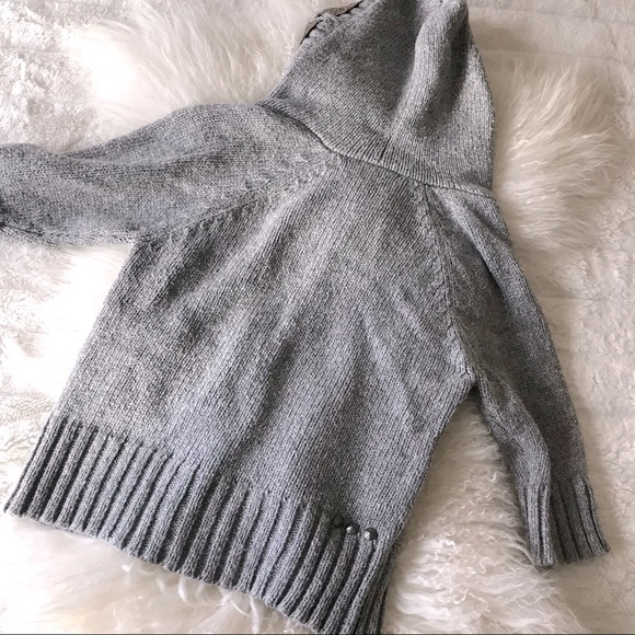 Boho Hooded Sweater Cardigan - Picture 5 of 7